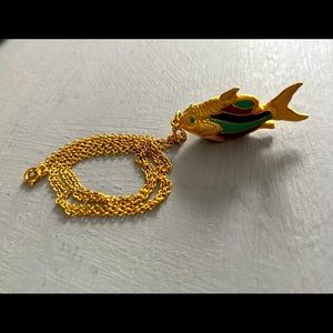 The Metropolitan Museum Of Art. Egyptian Enamel Fish Pendent